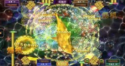 真摇钱树捕鱼