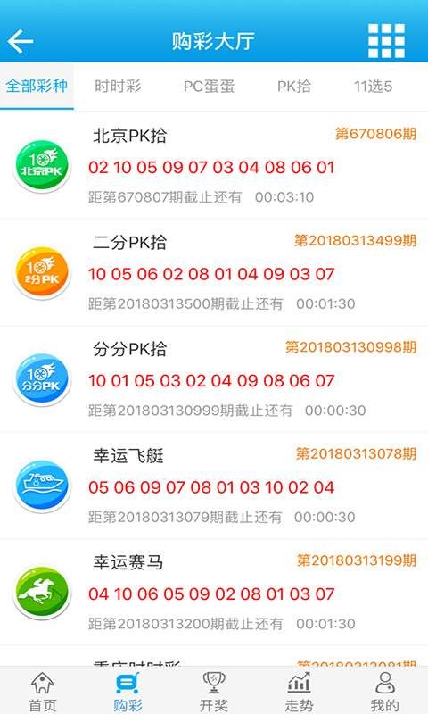 体彩排列五走势图综合版